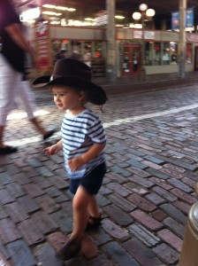 Visiting Ft. Worth Stockyards with kids