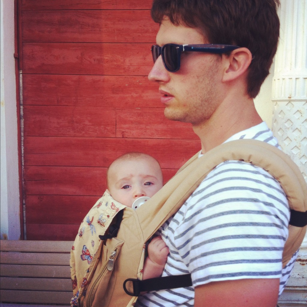 Husband with Baby