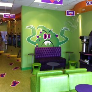 Monster Yogurt review on Dallas Moms Blog, Kid friendly