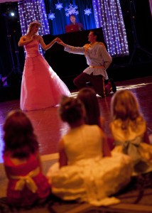 Princess & Papa Wonderland Ball is the spot to make your little girl feel like she's really Cinderella!