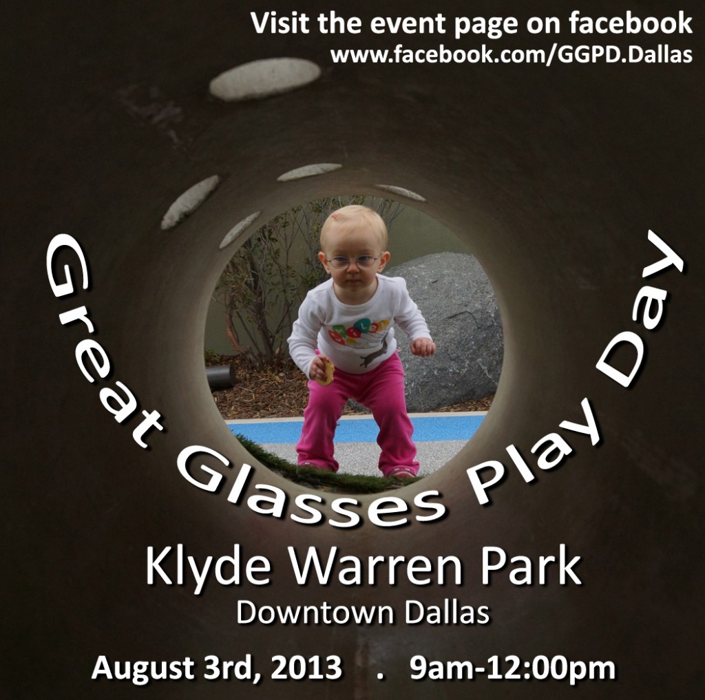 Great Glasses Play Day, Klyde Warren Park in Dallas, August 3, 2013