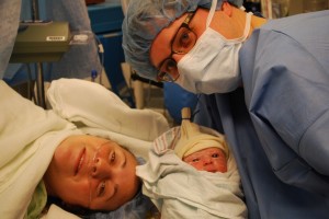 The first moments of my 1st sons life via C-section