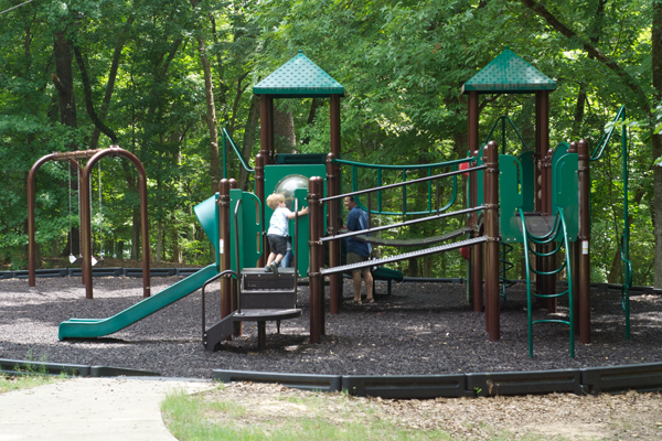 Playground in Beavers Bend State Park