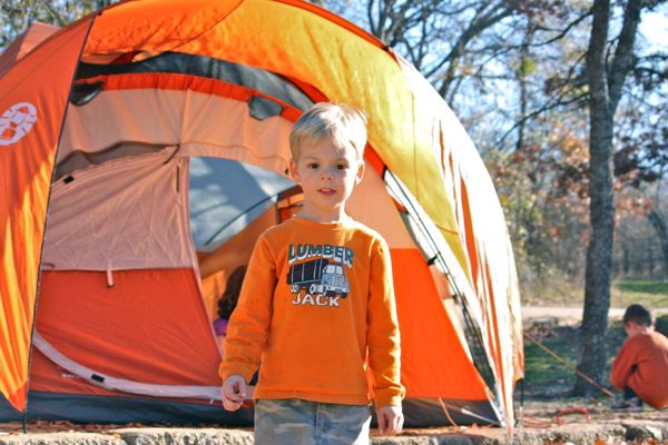 what camping teaches kids