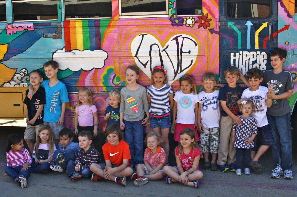 Kids can ride the Locomotion Party Bus to deliver Meals on Wheels at WeeVolunteer! Photo c/o: Wee Volunteer