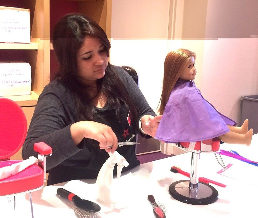 American Girl Doll Store salon review