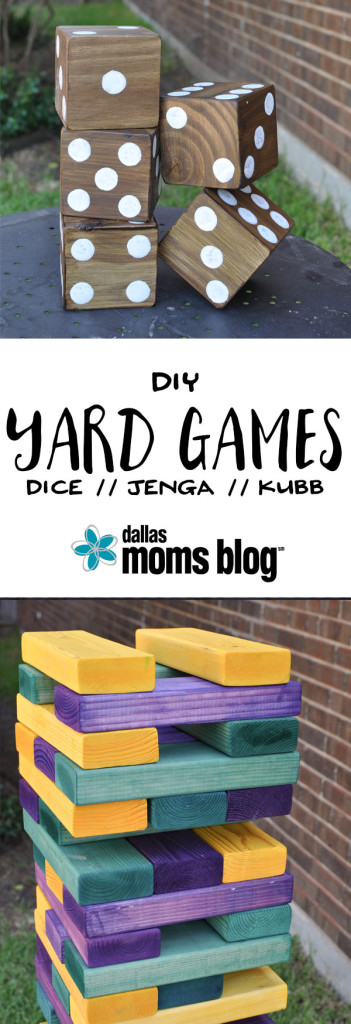 DIY Yard Games - Megan Harney for Dallas Moms Blog Pinterest