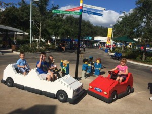A highlight of LEGOLAND Florida is driving the LEGO vehicles and getting your driver's license!
