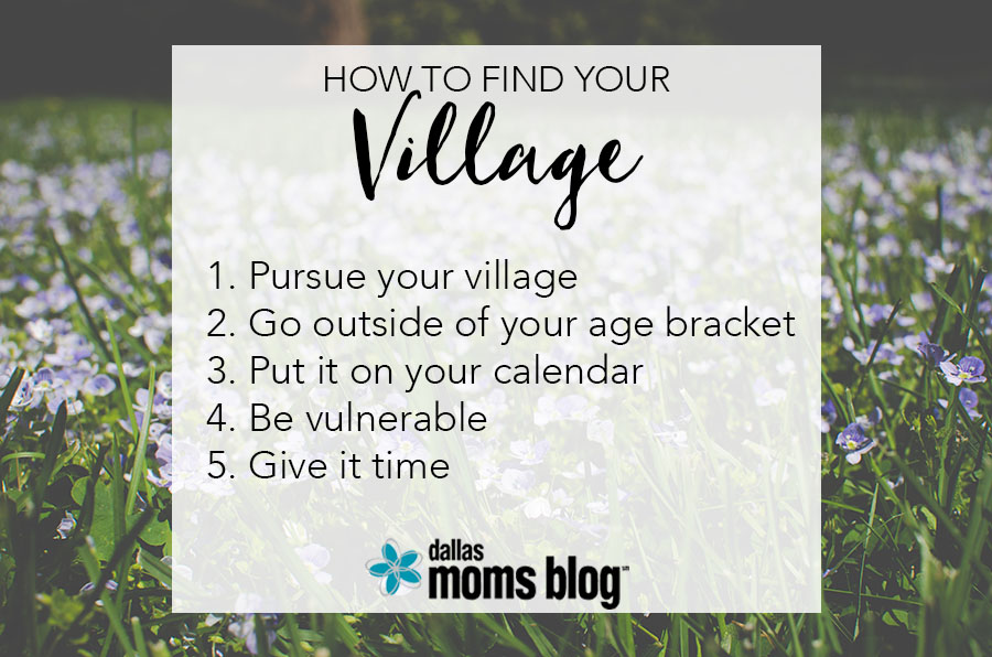 How to Find Your Village When Family's Far Away 2 | Megan Harney for Dallas Moms Blog
