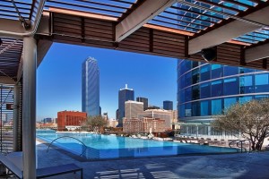Another gorgeous, downtown pool deck. (Courtesy of Omni Hotels)