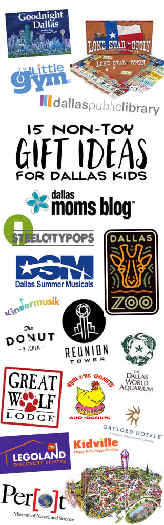 15 Non-Toy Gift Ideas for Dallas Families and Kids | Megan Harney for Dallas Moms Blog
