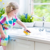 Cleaning with a Toddler – Dallas Moms