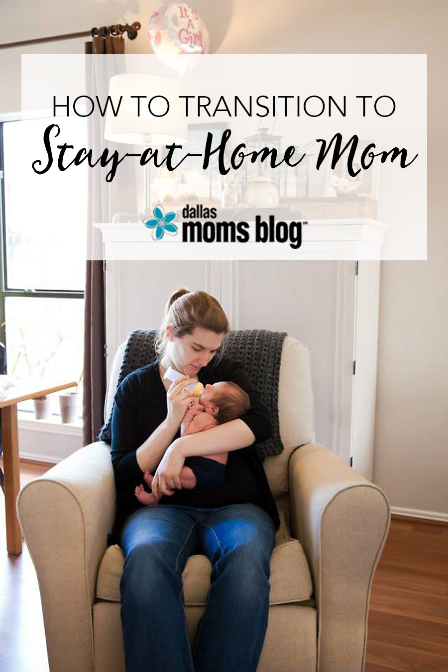 How to Transition to Stay-at-Home Mom | Megan Harney for Dallas Moms Blog