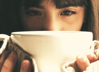 closeup of woman and teacup, mom with Pure Obsessional OCD, Pure O