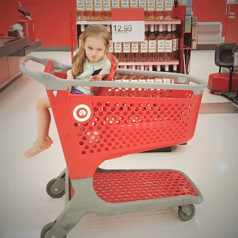 kids target cart