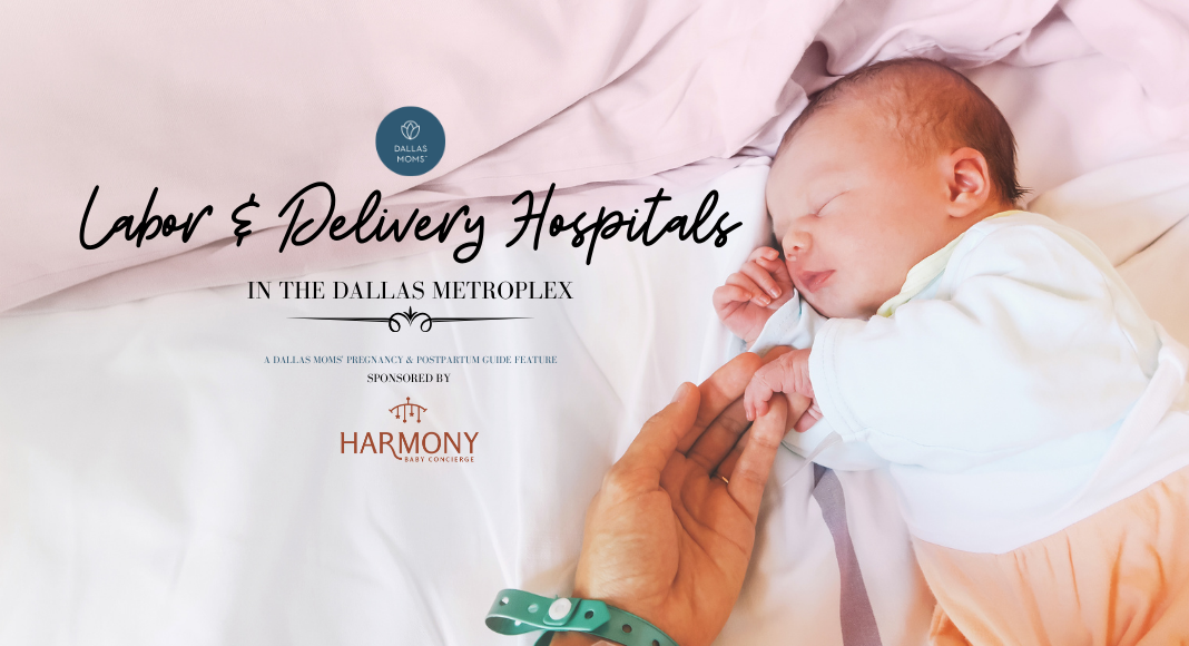 newborn holding hands with mom for list of Hospitals to Deliver at in Dallas