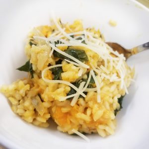 butternut squash risotto, meatless monday ideas
