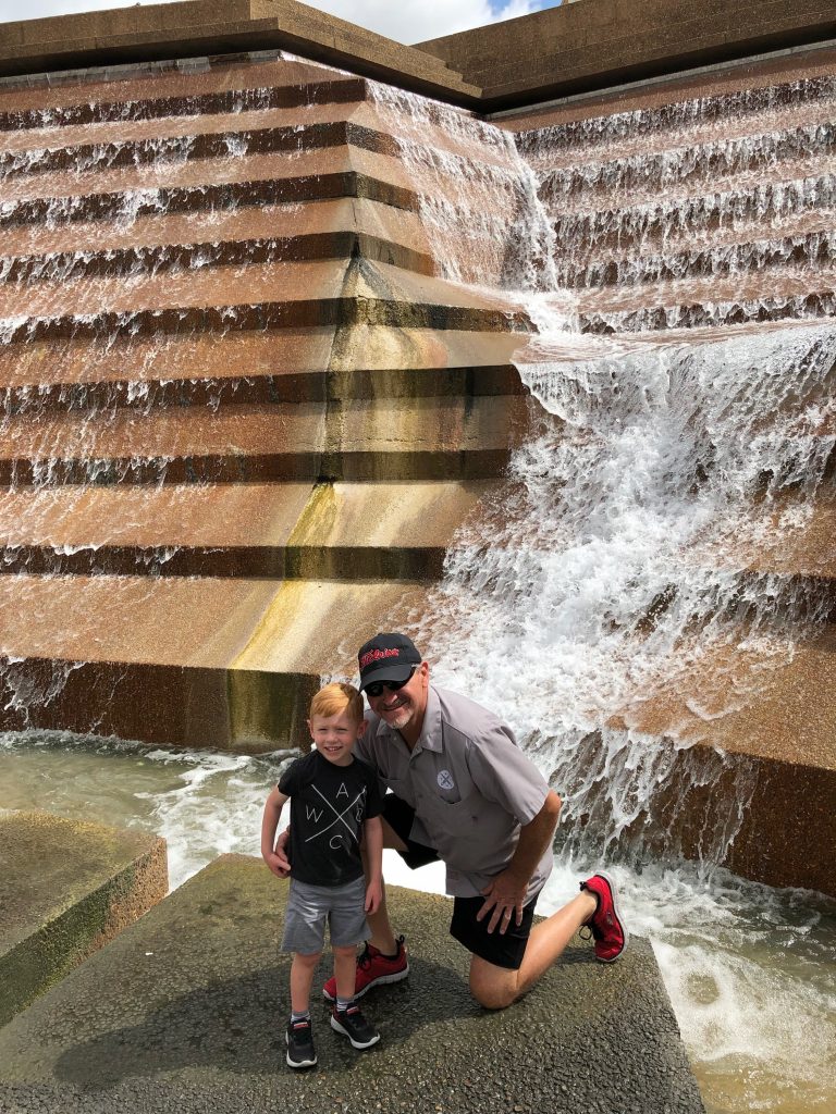 fort worth water gardens, weekend in fort worth itinerary