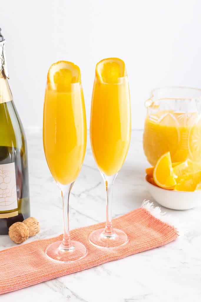 virgin mimosas, the best mocktail recipes for dry january