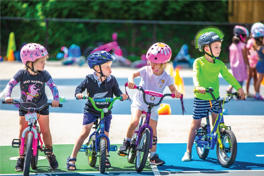 kids learning to ride bikes, Pedalheads Bike Camp Dallas