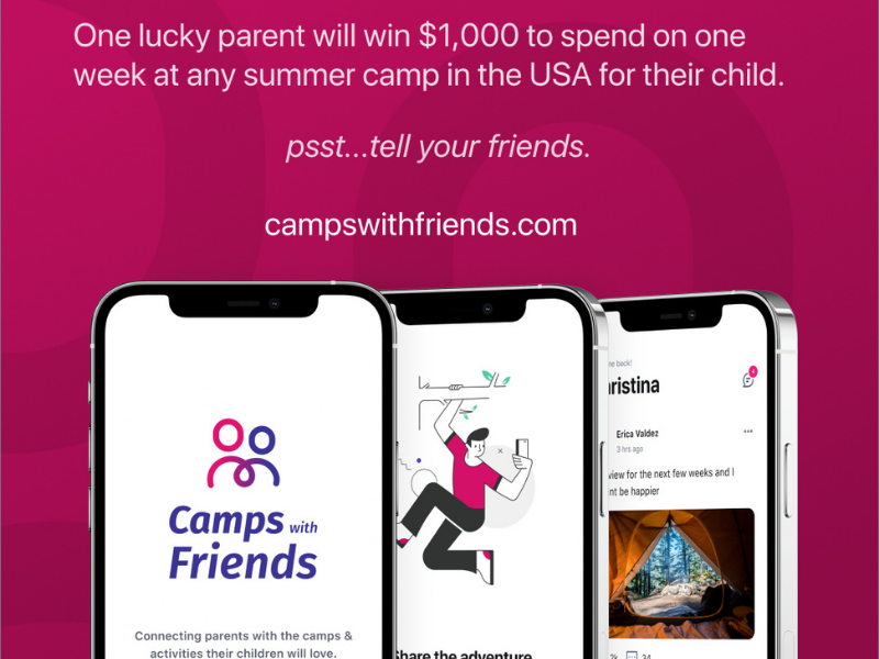 camps with friends, summer camp app