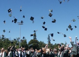 graduates throwing caps in the air, Useful graduation gifts