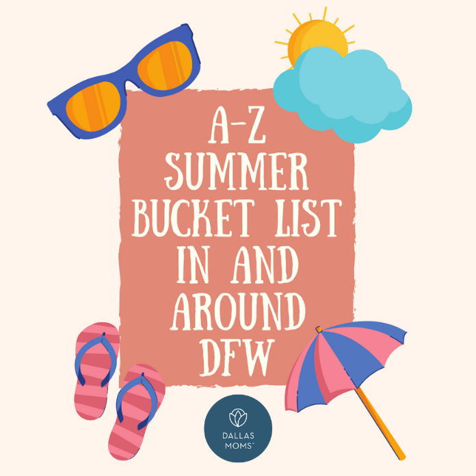 summer bucket list in DFW