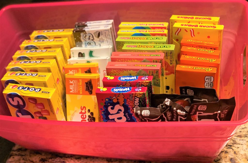 Movie Theater candy basket