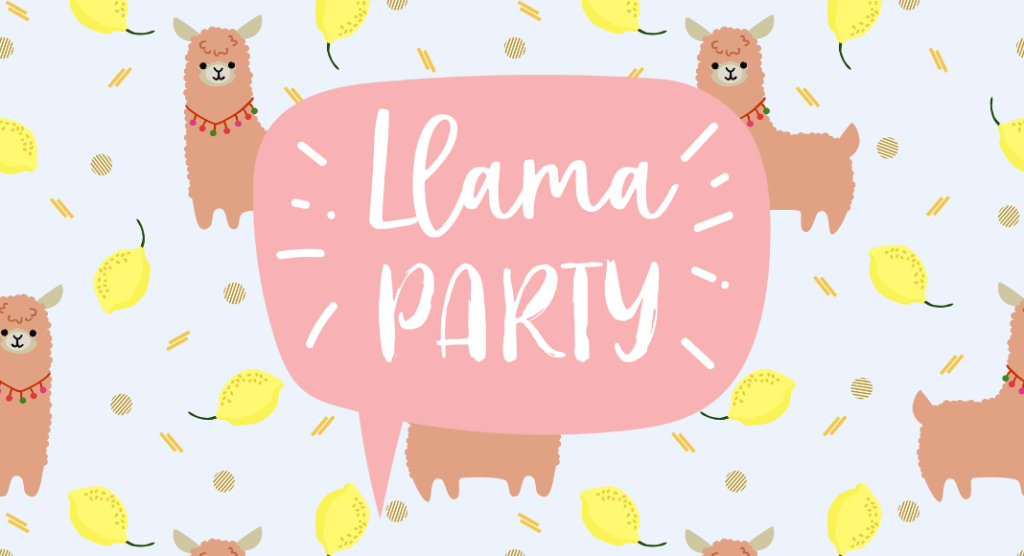 llama party ideas
