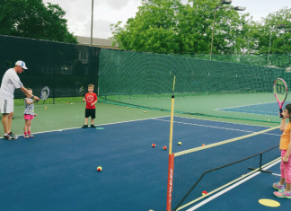 Cooper Aerobics Tennis Lessons for kids